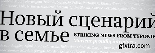 Typonine - Marlene Fonts