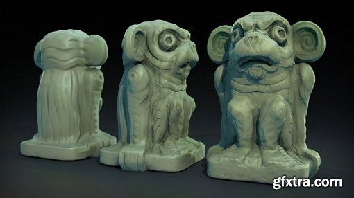 Sculpting Integration Concepts in Maya and ZBrush