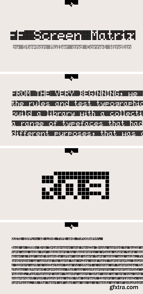 FF Screen Matrix Font Family