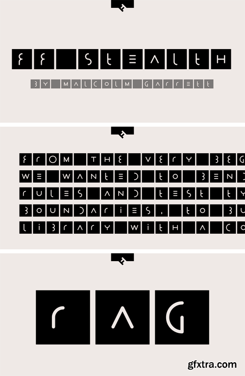 FF Stealth Font