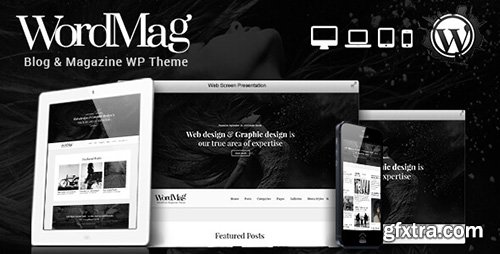 ThemeForest - WordMag v1.0  - Typography Focused WordPress Magzine Theme - 14769515