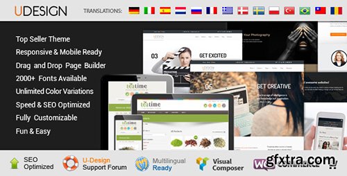 ThemeForest - uDesign v2.9.0 - Responsive WordPress Theme - 253220