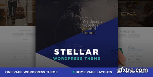 ThemeForest - Stellar v1.0 - One Page Multipurpose Responsive WP Theme - 15190428