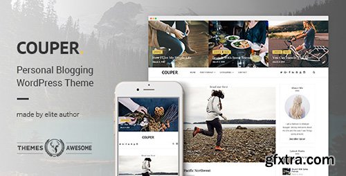 ThemeForest - Responsive Personal Blog Theme - Couper v1.0 - 15249876