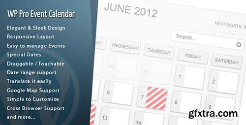 CodeCanyon - Wordpress Pro Event Calendar v2.7.8 - 2485867