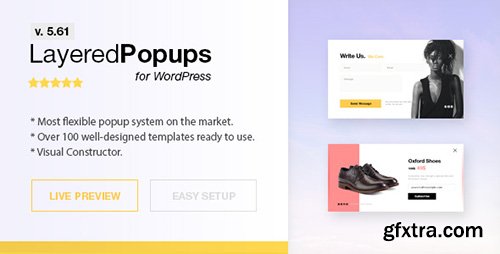 CodeCanyon - Layered Popups for WordPress v5.61 - 5978263