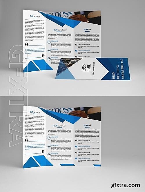 CM - Business Trifold Brochure Template 624333