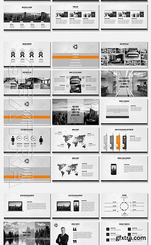 CM - Minimalistic Powerpoint Template 623518