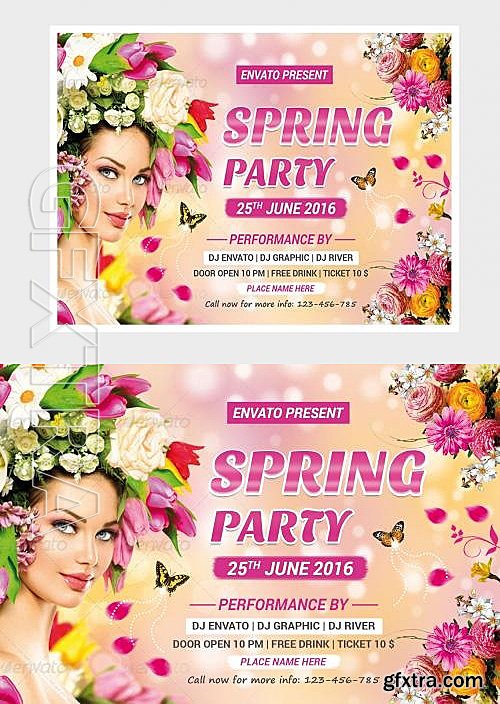 CM - Spring Flyer Template 624267