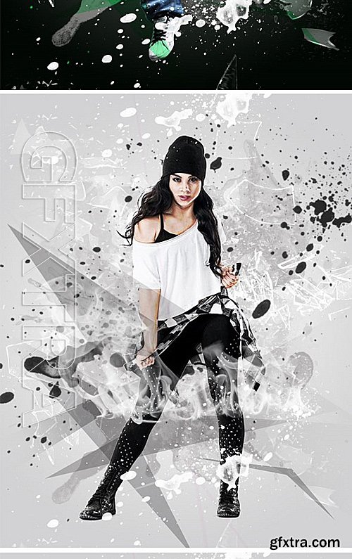 GraphicRiver - Splatter Photoshop Action 15573290