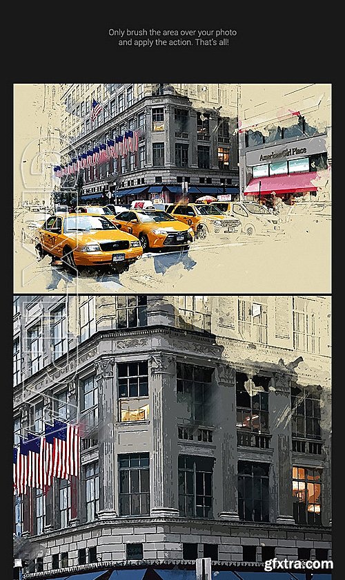 GraphicRiver - Uniqum - Sketch Painting PS Multi Action 15455539