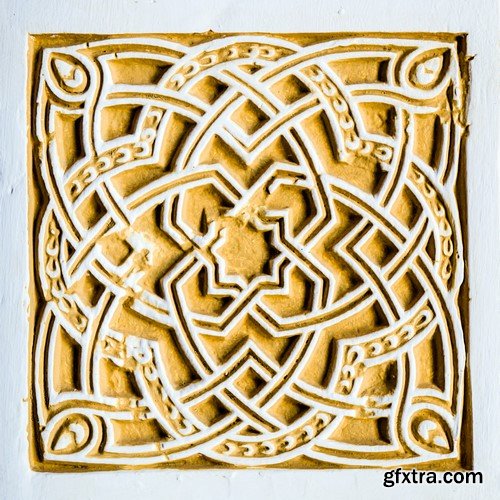 Arabic Pattern Tile - 25x JPEGs