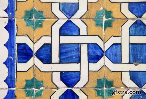 Arabic Pattern Tile - 25x JPEGs