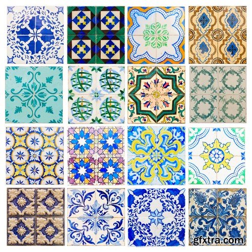 Arabic Pattern Tile - 25x JPEGs