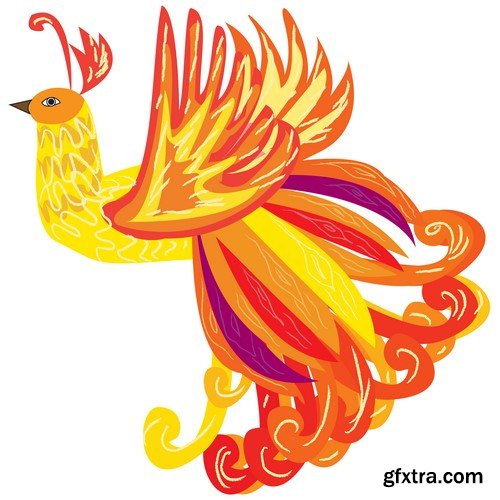 Phoenix Bird Logos - 20x EPS