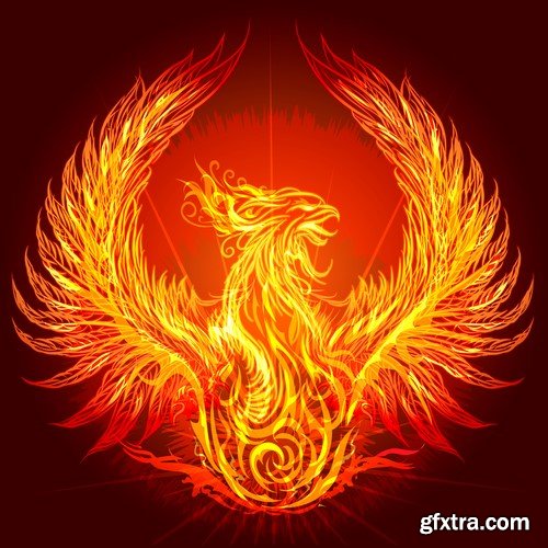 Phoenix Bird Logos - 20x EPS