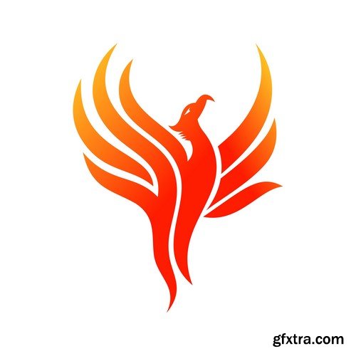 Phoenix Bird Logos - 20x EPS