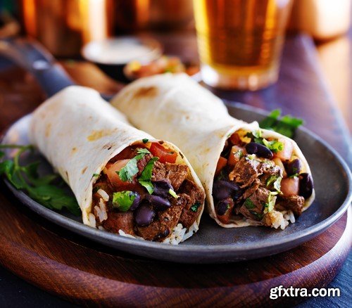 Tasty Beef Rolls - 20x JPEGs