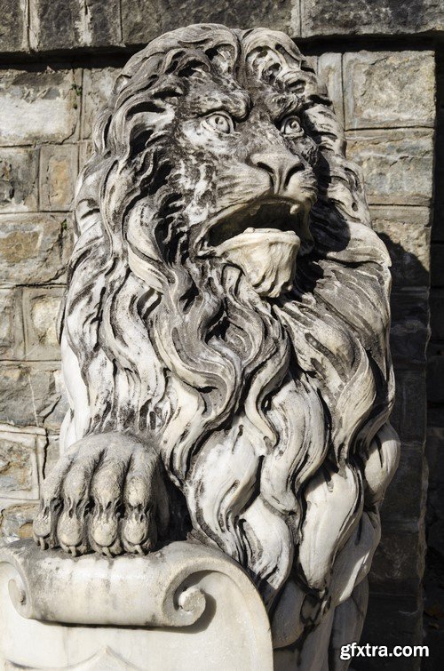 Statues of Lions - 25x JPEGs