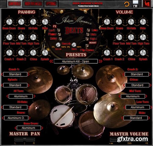 Adam Monroe Music Beats Drum v2.3 KONTAKT VST-FANTASTiC