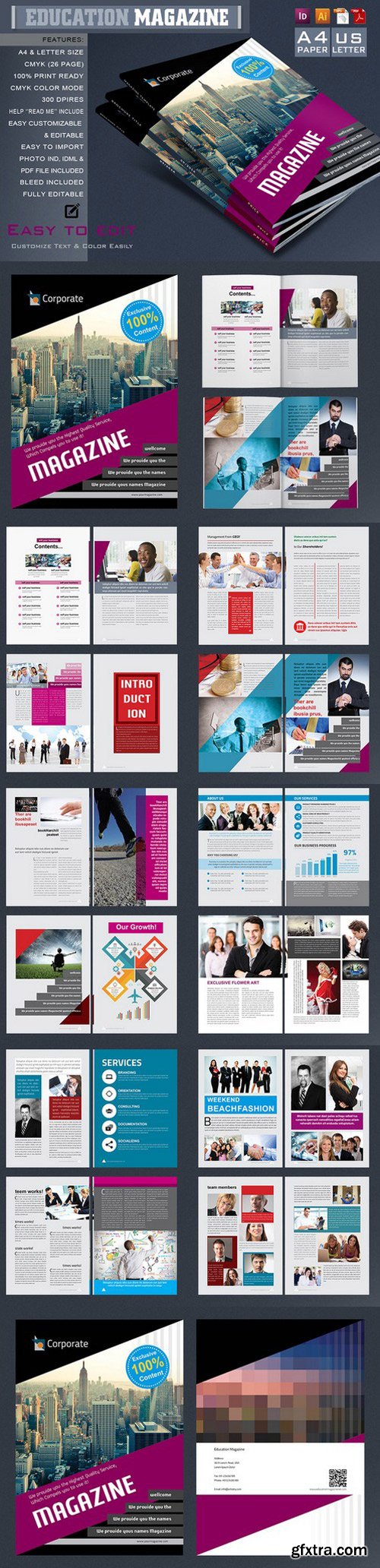 CM - Multi-purpose Magazine Template 633750