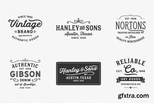 Creativemarket Hanley Font Collection 623759