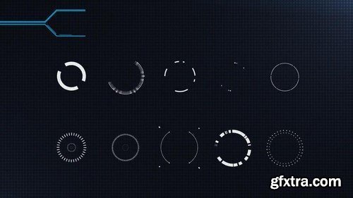 Motion Array - Modular HUD Elements After Effects Template