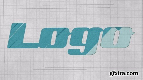 Motion Array - Blueprint Logo Reveal After Effects Template