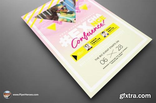 CreativeMarket Youth Festival Flyer Template 614951