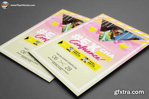 CreativeMarket Youth Festival Flyer Template 614951