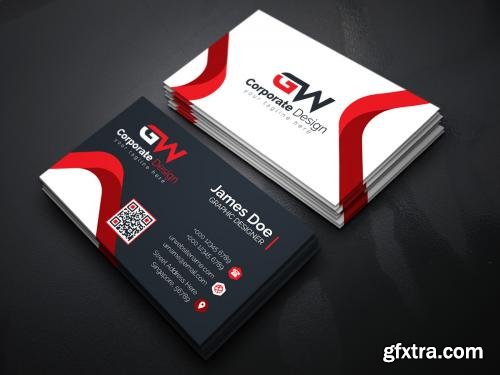 CreativeMarket Smart Corporate Business Card 627838