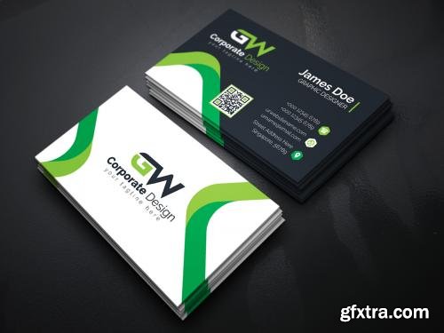 CreativeMarket Smart Corporate Business Card 627838