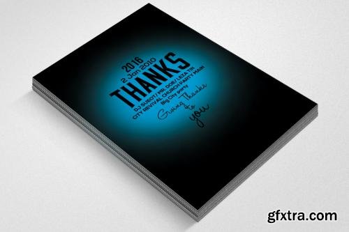 CreativeMarket 7 Thanks Giving Party Flyer Bundle 614634