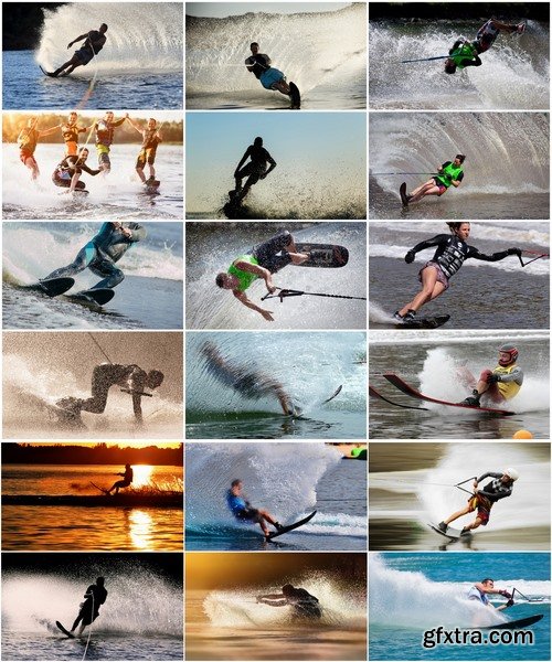 Collection of water ski sport fun man woman 25 HQ Jpeg