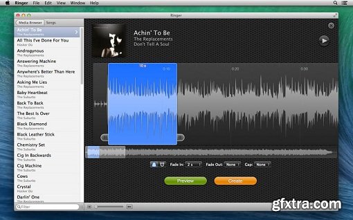 Ringer - Ringtone Maker 2.0.5 (Mac OS X)