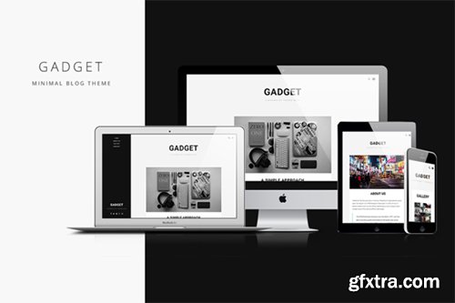 Gadget v1.2 - Minimal Blog Theme - CM 252763