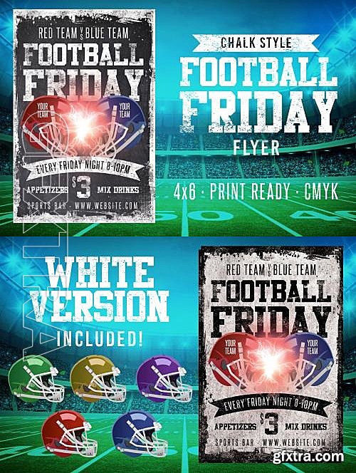 CM - Chalk Football Friday Flyer 626115