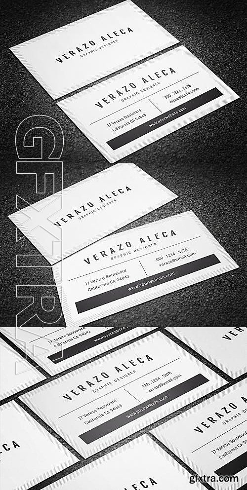 CM - Clean Minimal Business Card Template 626413