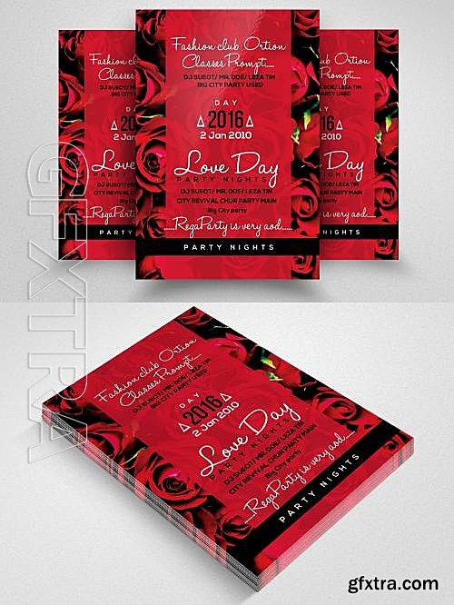 CM - Valentines Day & Wedding Flyer 626057