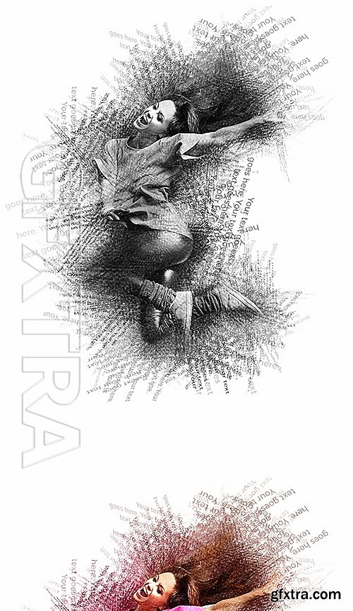 GraphicRiver - Typography Sketch Photoshop Action 15668758