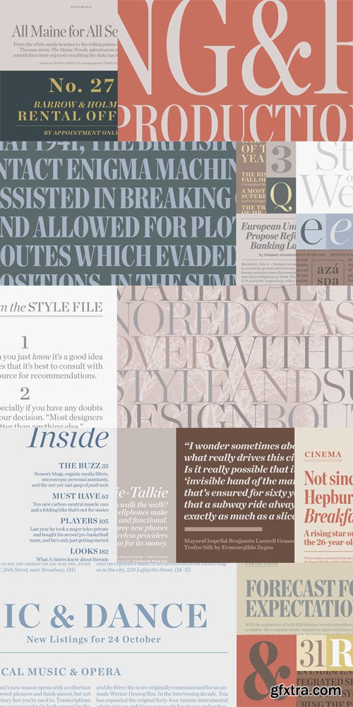 Chronicle Display Complete Font Family $800