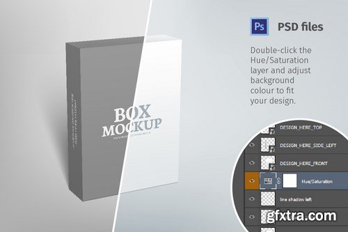 CM - Software Packaging Box Mockup 634345