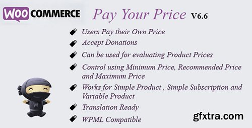 CodeCanyon - WooCommerce Pay Your Price v6.7 - 7000238