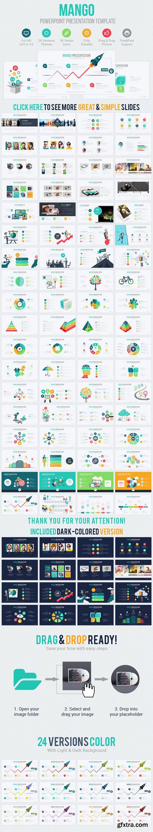 CM - Mango Powerpoint Template 634839