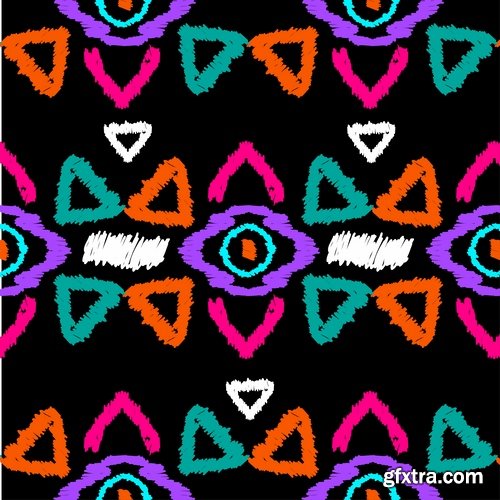 Collection pattern for the fabric background is Navajo 24 EPS