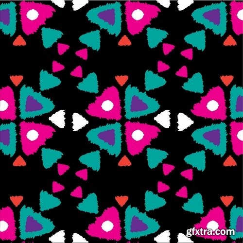 Collection pattern for the fabric background is Navajo 24 EPS