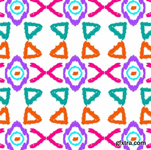 Collection pattern for the fabric background is Navajo 24 EPS