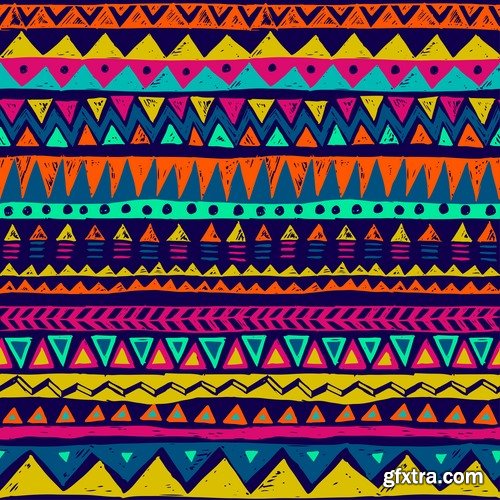 Collection pattern for the fabric background is Navajo 24 EPS