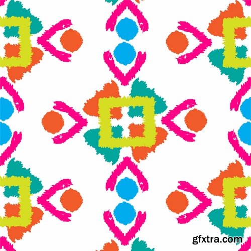 Collection pattern for the fabric background is Navajo 24 EPS