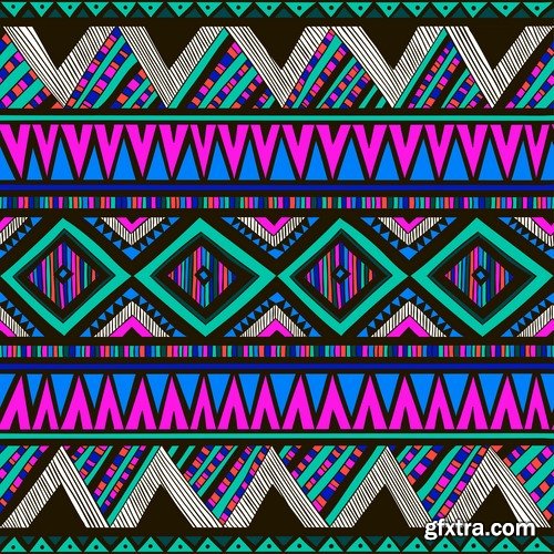 Collection pattern for the fabric background is Navajo 24 EPS